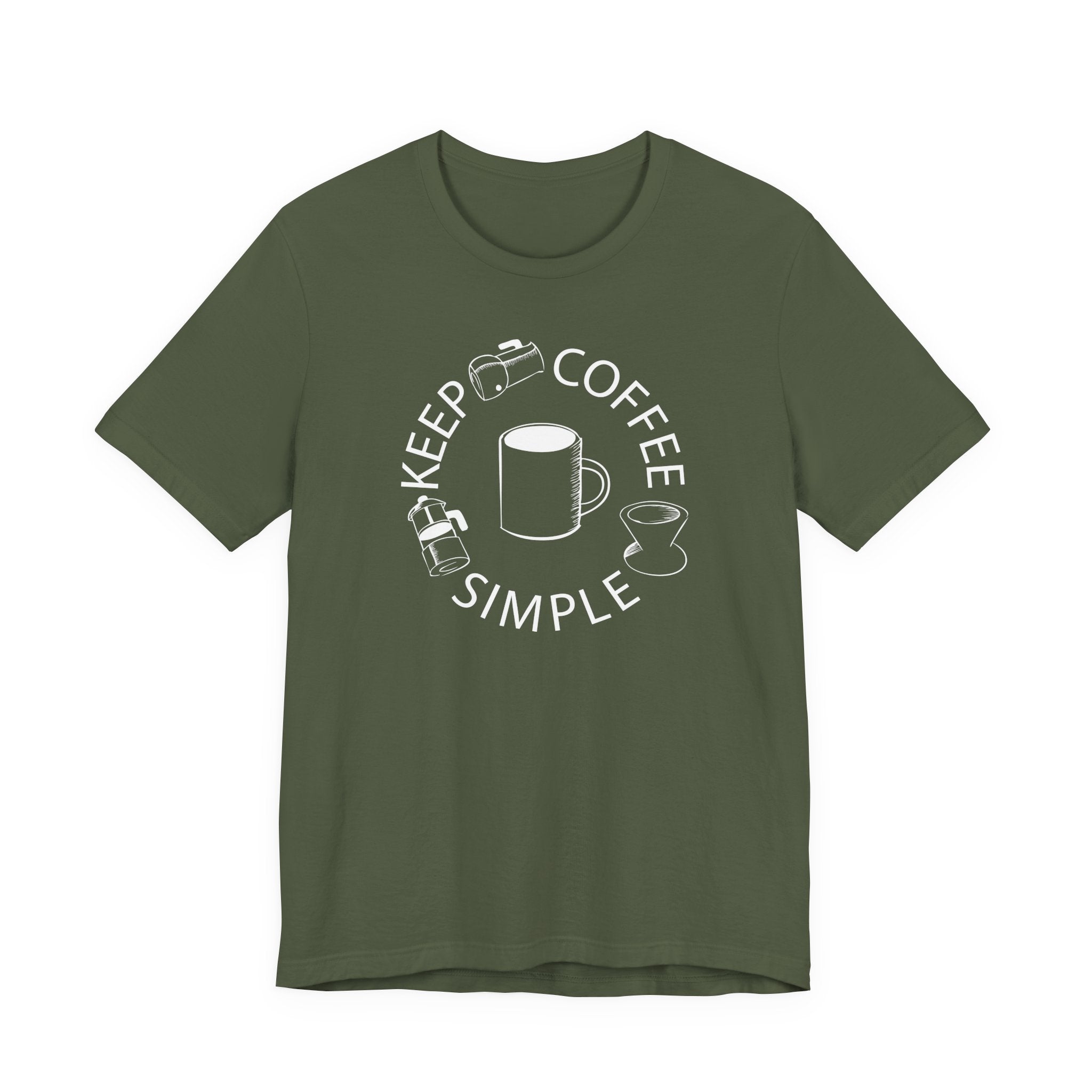 Attention Coffee Lovers - 'Keep Coffee Simple' Tee