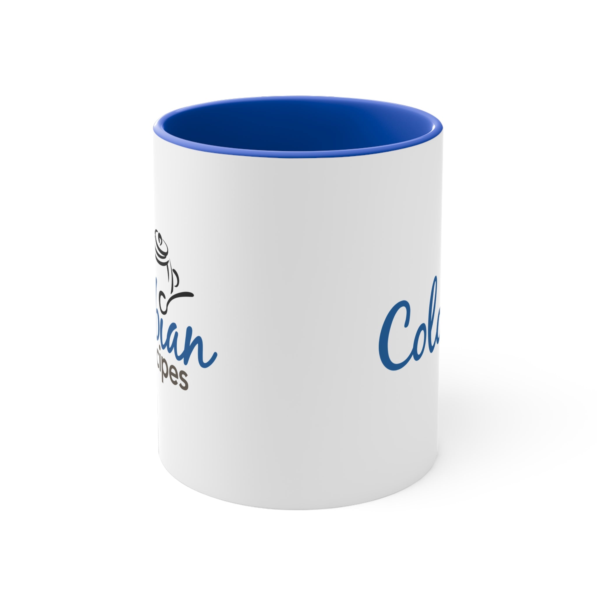 'My Colombian Recipes' Mug — 11oz Coffee Cup for Home Cooks & Food Lovers