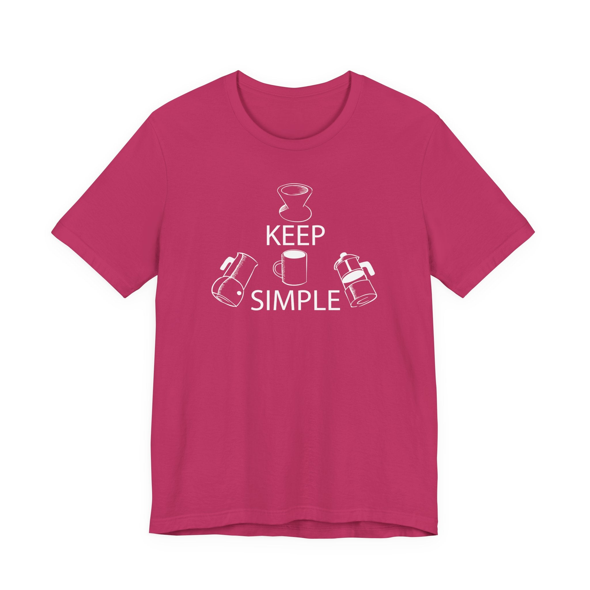 Attention Coffee Lovers - 'Keep Coffee Simple' Tee