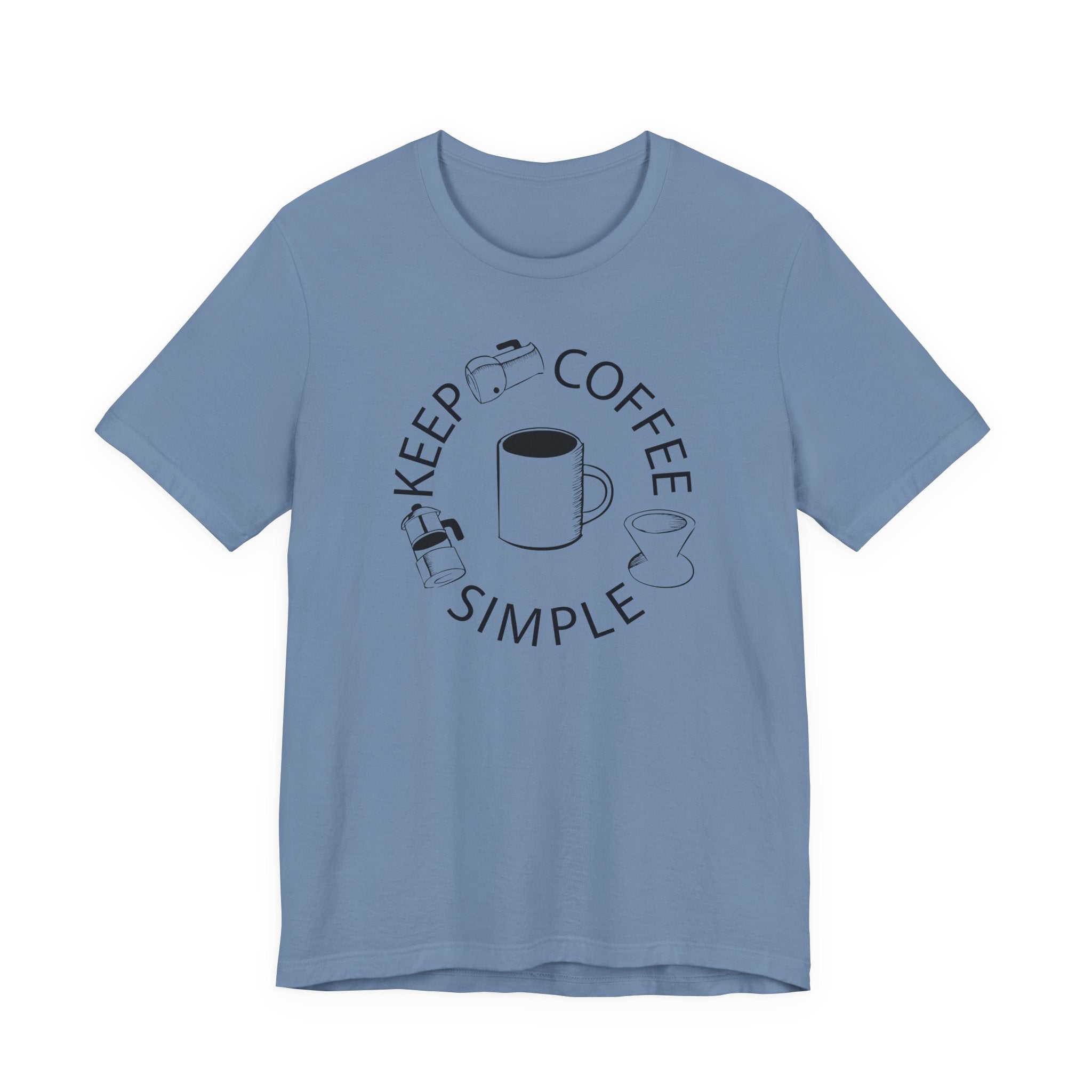 Attention Coffee Lovers - 'Keep Coffee Simple' Tee