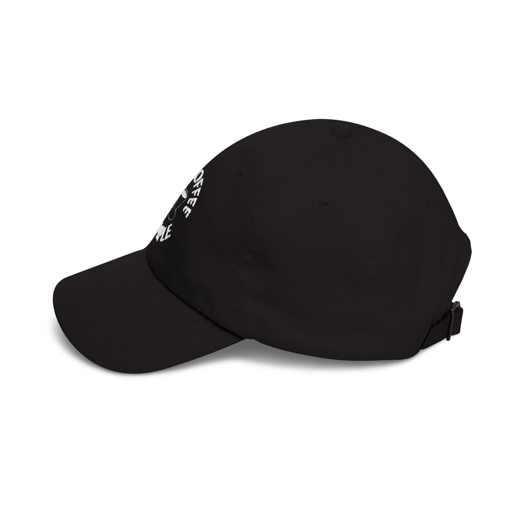 'Keep Coffee Simple' Cap — Emroidered Cotton Baseball Hat - Dark Colors