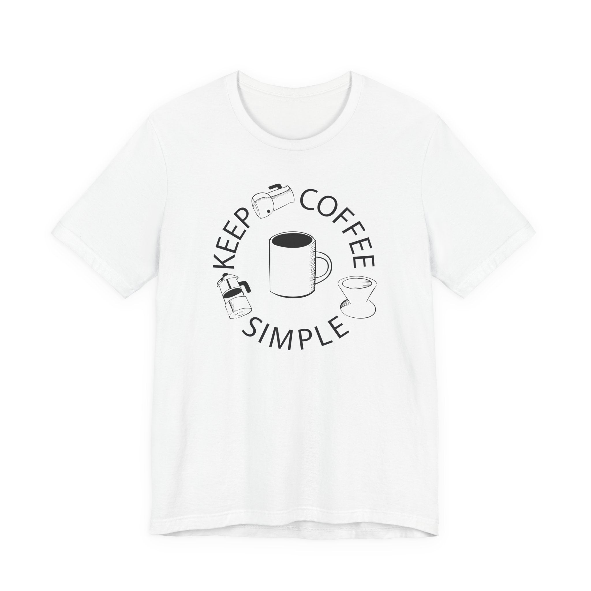 Attention Coffee Lovers - 'Keep Coffee Simple' Tee