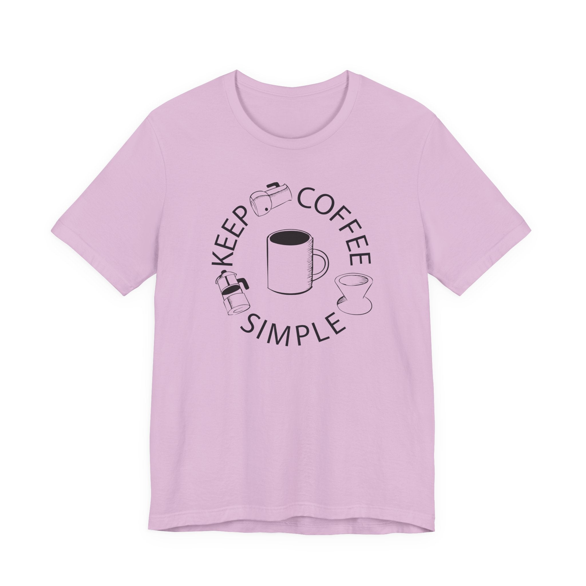 Attention Coffee Lovers - 'Keep Coffee Simple' Tee