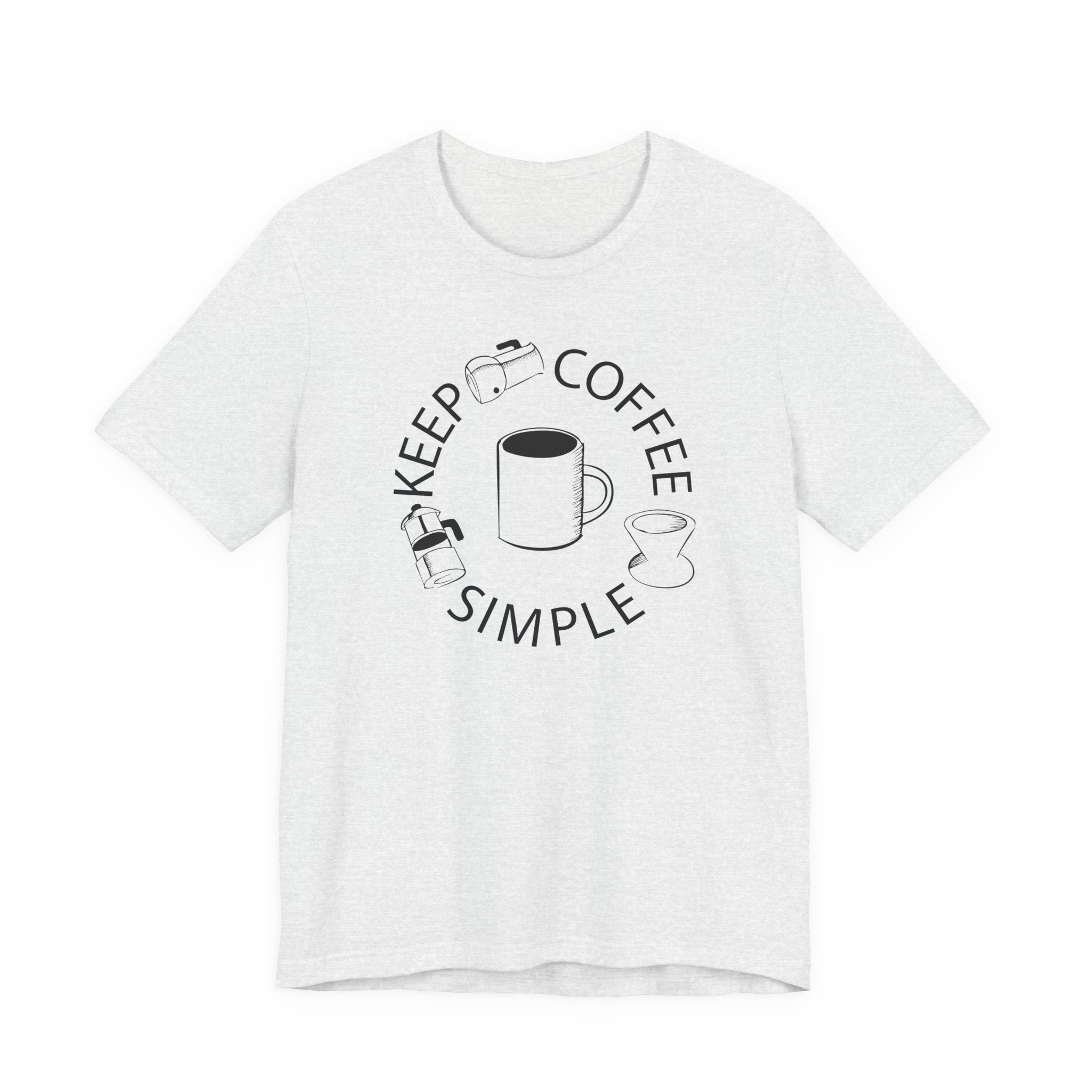 Attention Coffee Lovers - 'Keep Coffee Simple' Tee