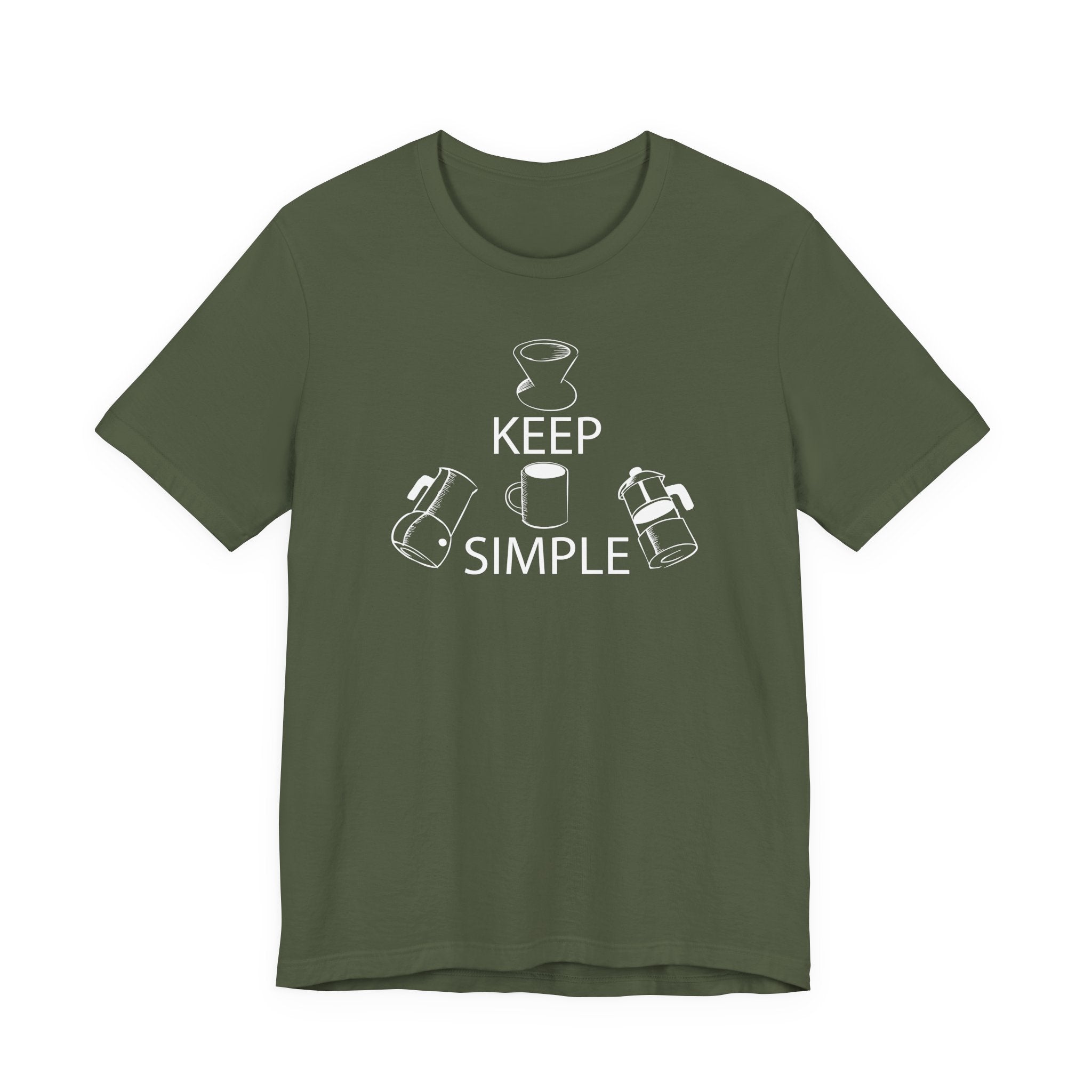 Attention Coffee Lovers - 'Keep Coffee Simple' Tee